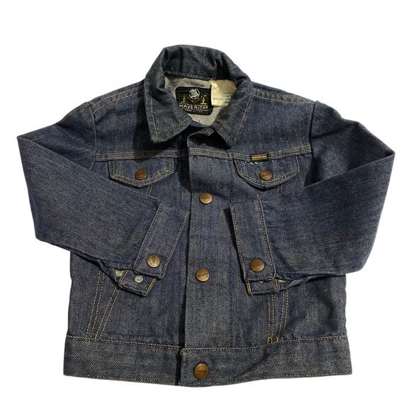 Vintage Maverick Blue Bell Denim Jacket – Toddler Size 5T Made in USA - Picture 1 of 8